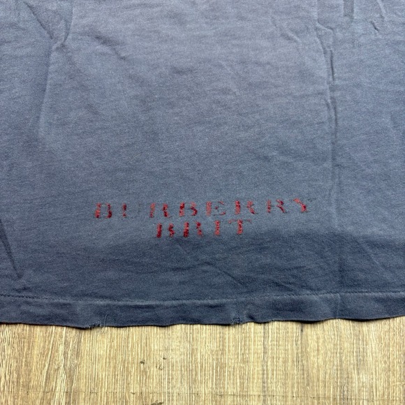 Burberry Brit Short Sleeve Crew Neck T Shirt Men's Size XL Graphic Logo - Picture 13 of 15